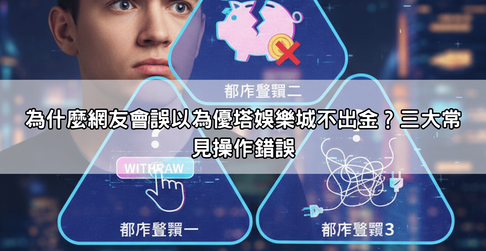 為什麼網友會誤以為優塔娛樂城不出金？三大常見操作錯誤